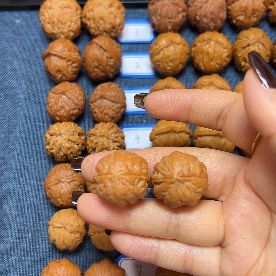 吊坠文玩核桃南瓜墩24尺全品无修