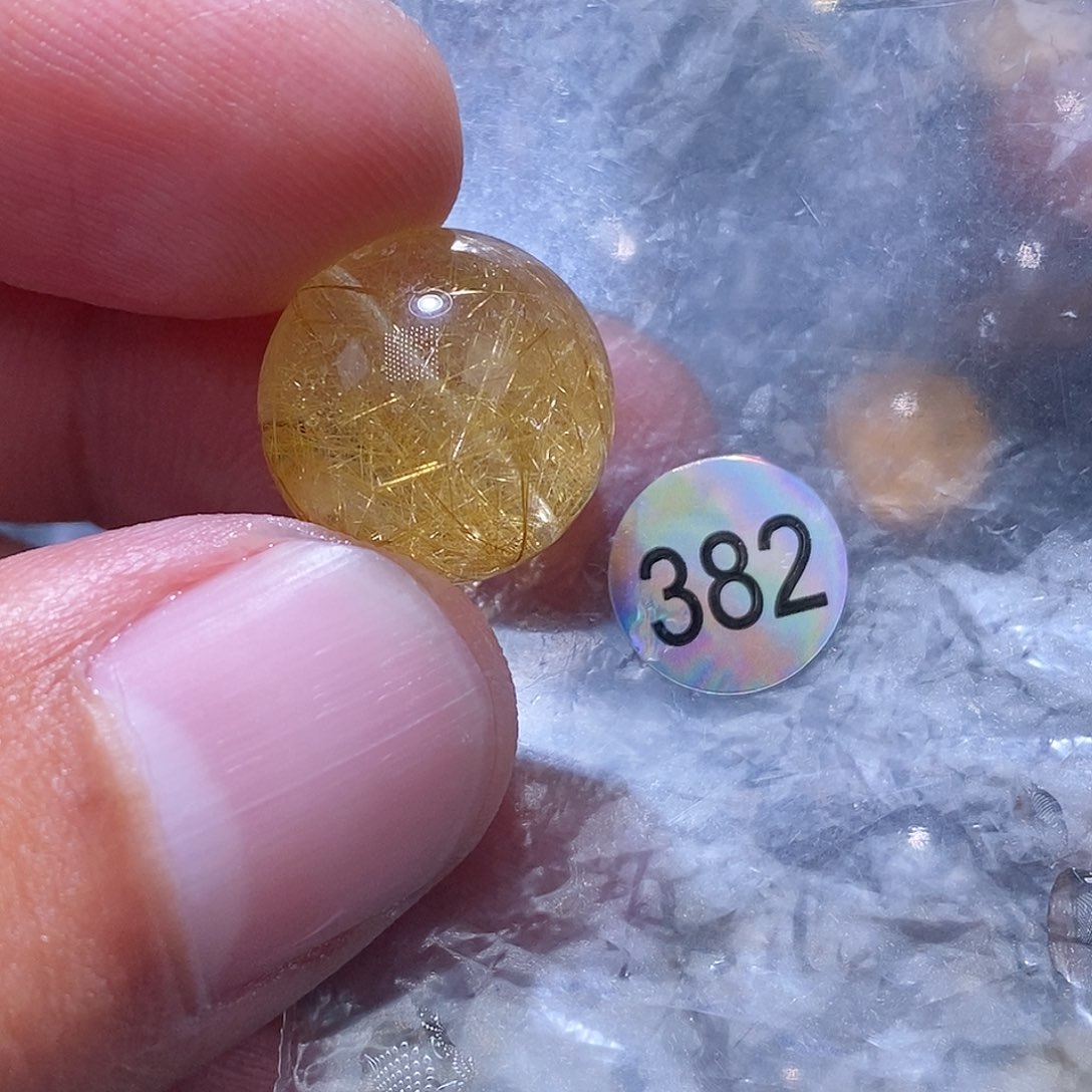 x***y手链未镶嵌发晶天然水晶