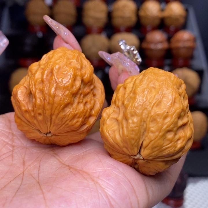 文玩核桃把件龙脊妖蝉54号