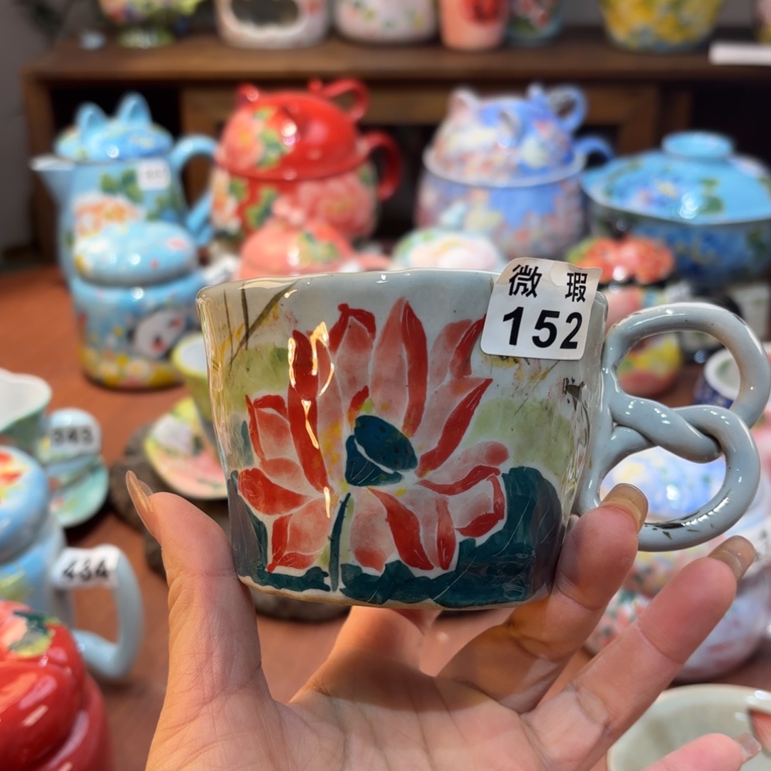 景德镇手绘高温釉下彩陶瓷茶具景德镇手绘高温釉下彩陶瓷茶具