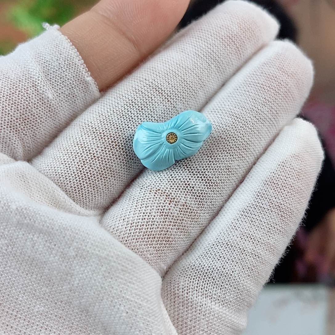 绿松石珠宝奇石未镶嵌