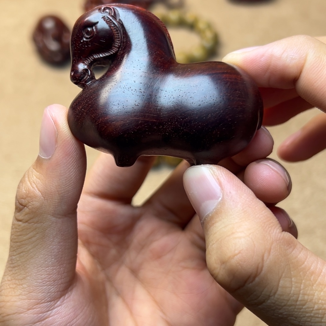 手串/手链檀香紫檀（小叶紫檀）印度小叶紫檀拆房老料唐马