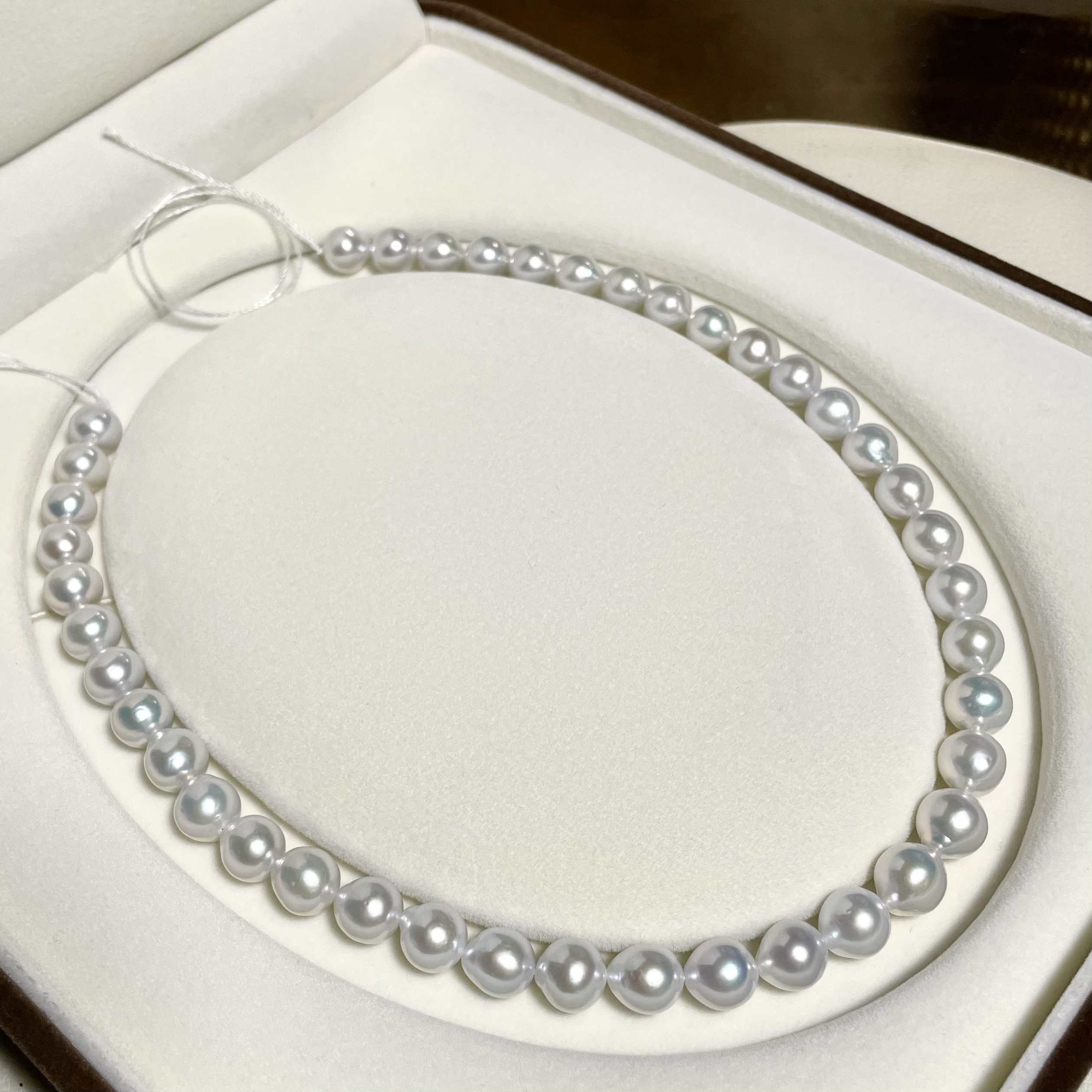 【星洛珠宝】9-10mm淡水巴洛克珍珠项链