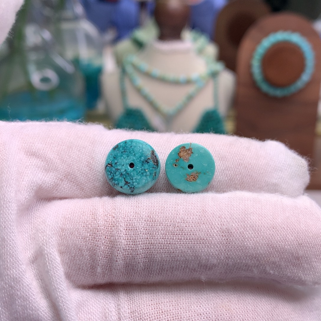 绿松石未镶嵌配饰