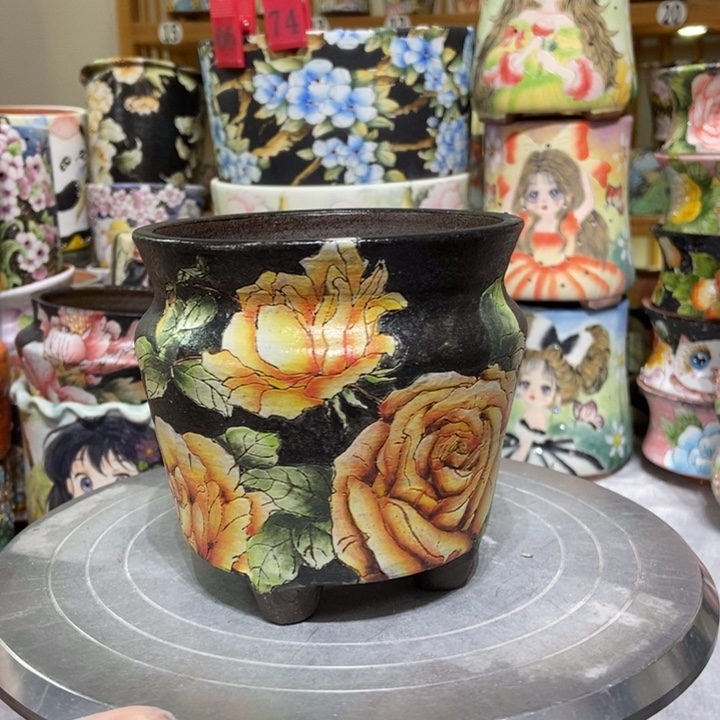 景德镇艺术手绘作品