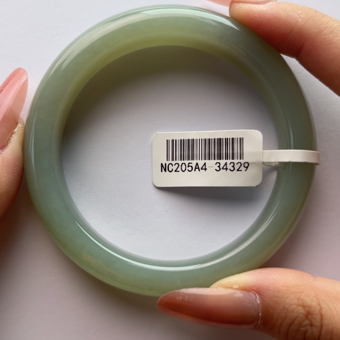 和田玉手镯未镶嵌58