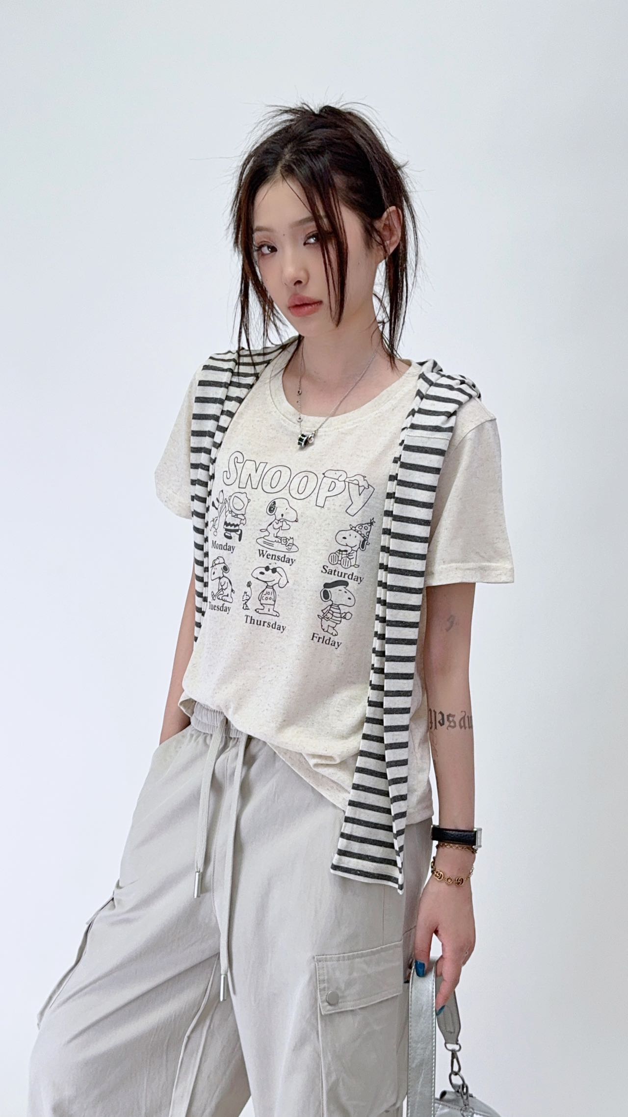 0526-10  女士休闲气质简约T恤  KXN  1139
