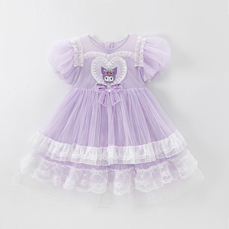 唐机豆豆女童连衣裙公主裙反季清仓公主洋气裙子儿童新中式仙女裙