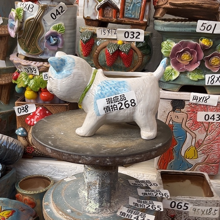 粗陶材质多肉花盆