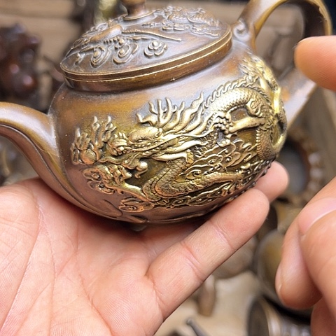 铜制文玩把玩物件