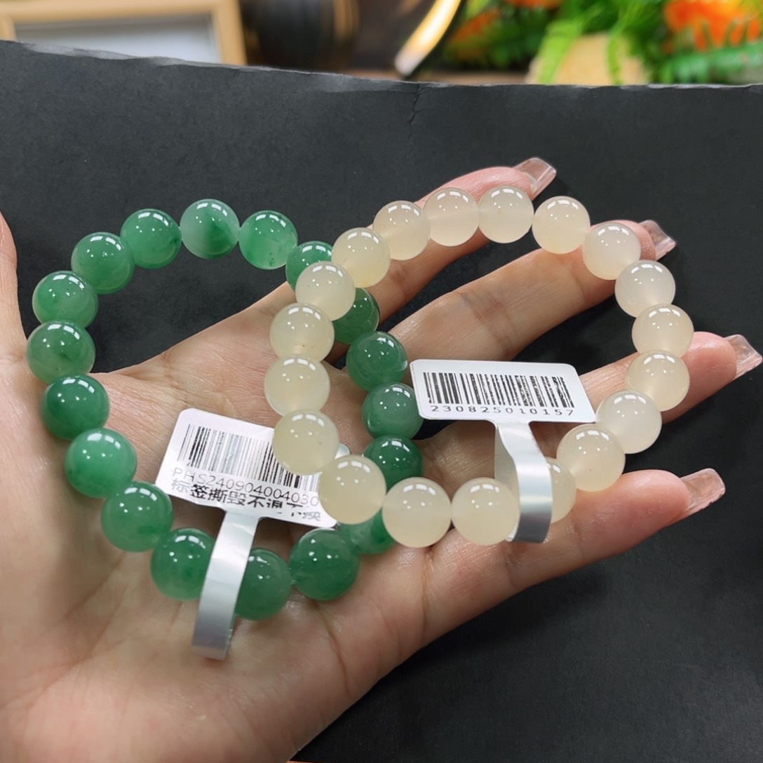 石英质玉手链未镶嵌e**o➕周周