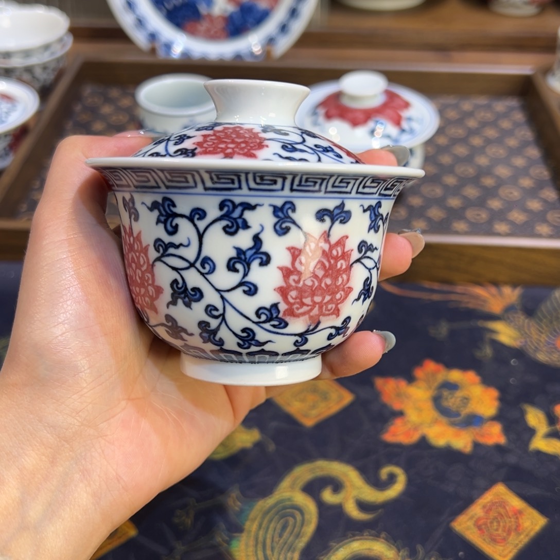 景德镇陶瓷茶器百宝箱陶瓷