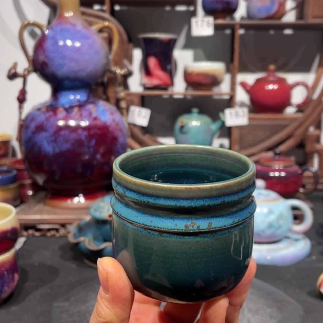 中国神后钧瓷茶器