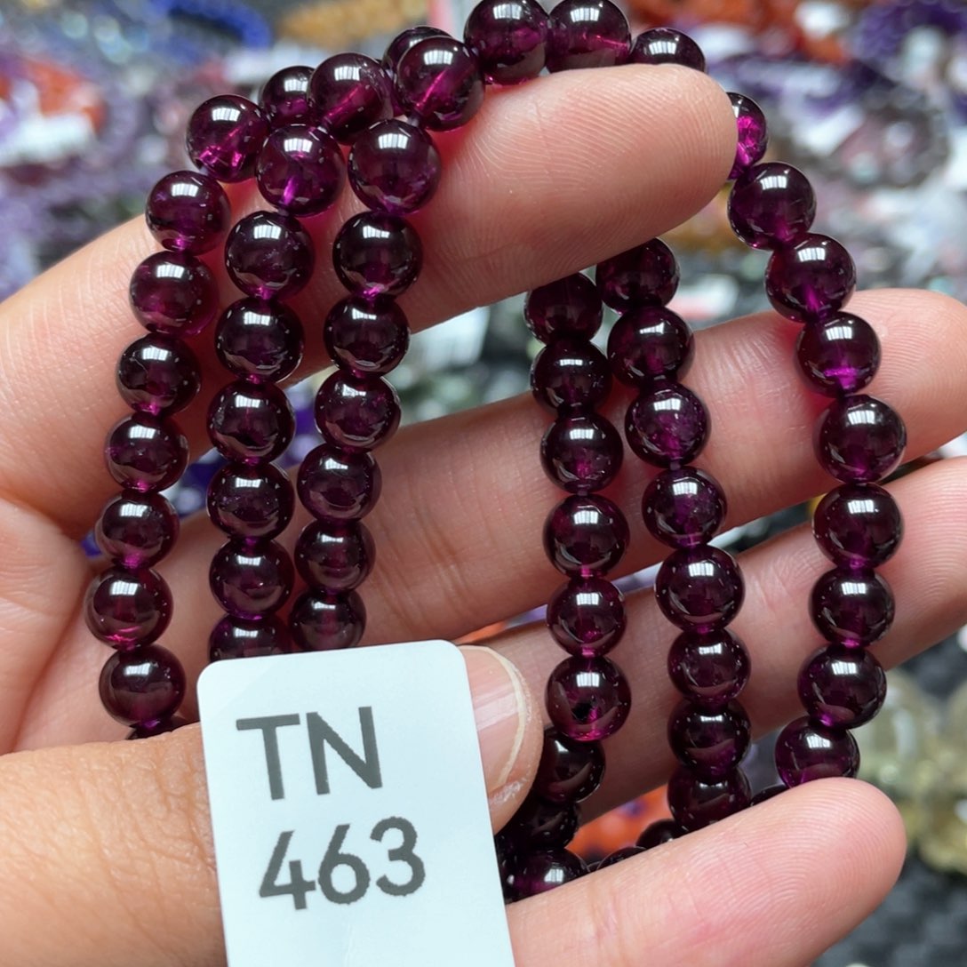 石榴石手链未镶嵌咪**咕