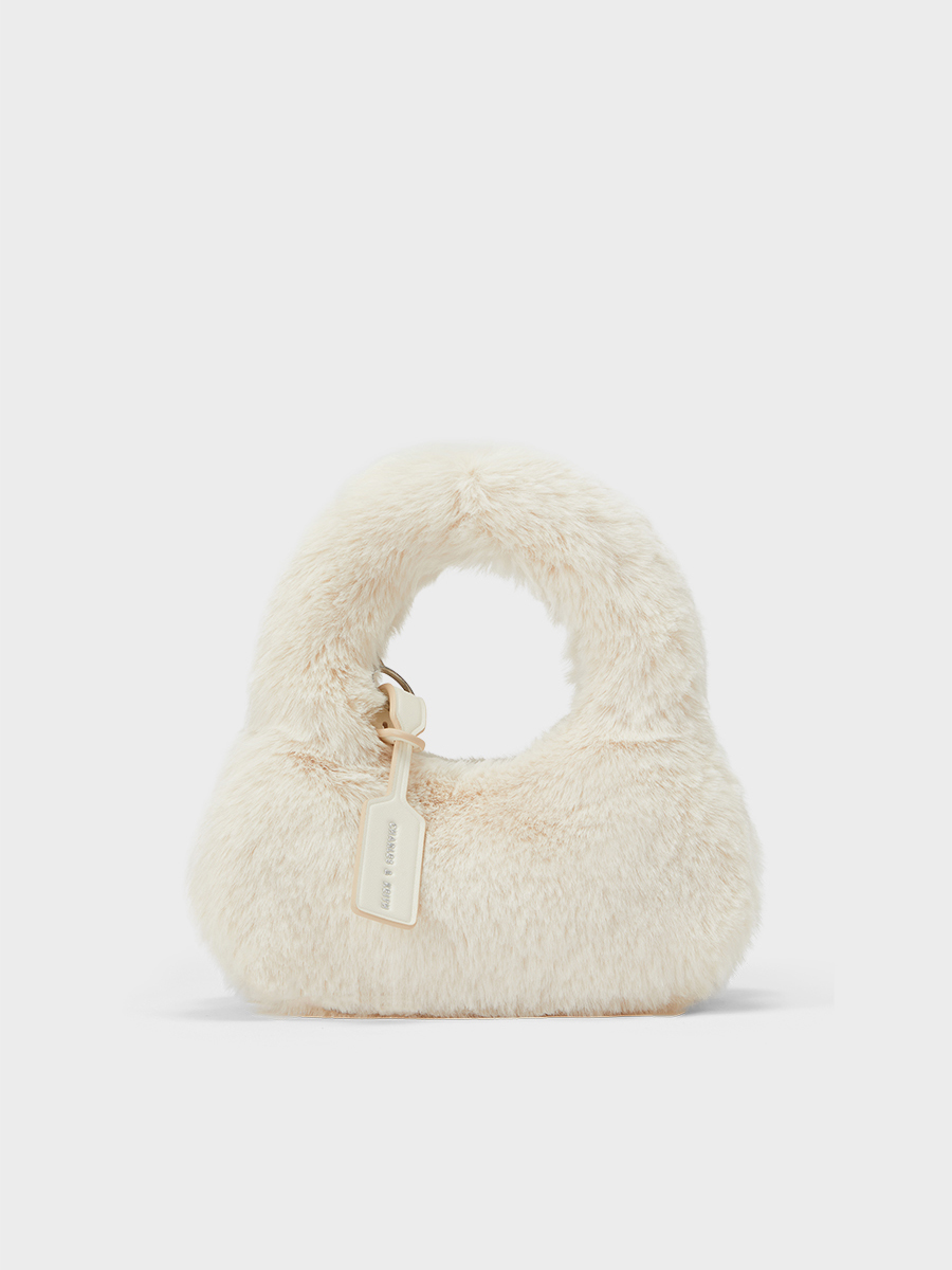  40151334-1奶白色S女士手提单肩斜挎包