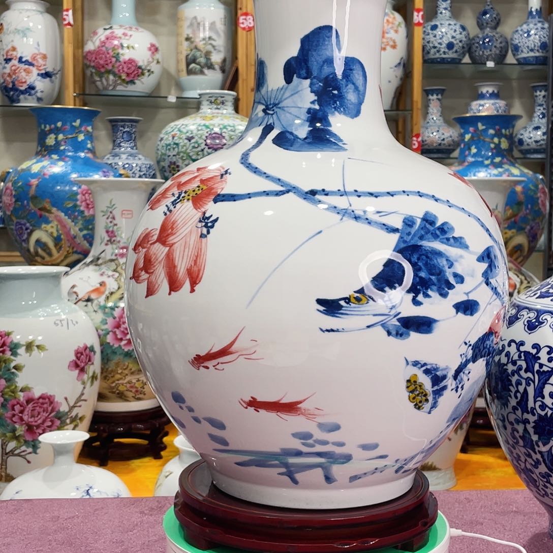 摆件齐*.景德镇陶瓷