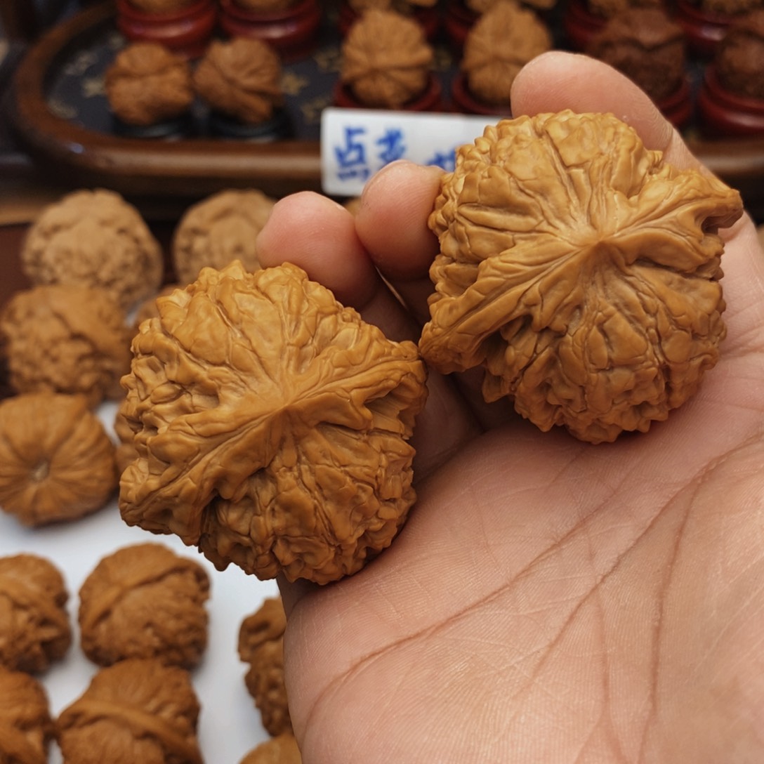 文玩核桃把件弟**D51尺 全品龙鼎 12