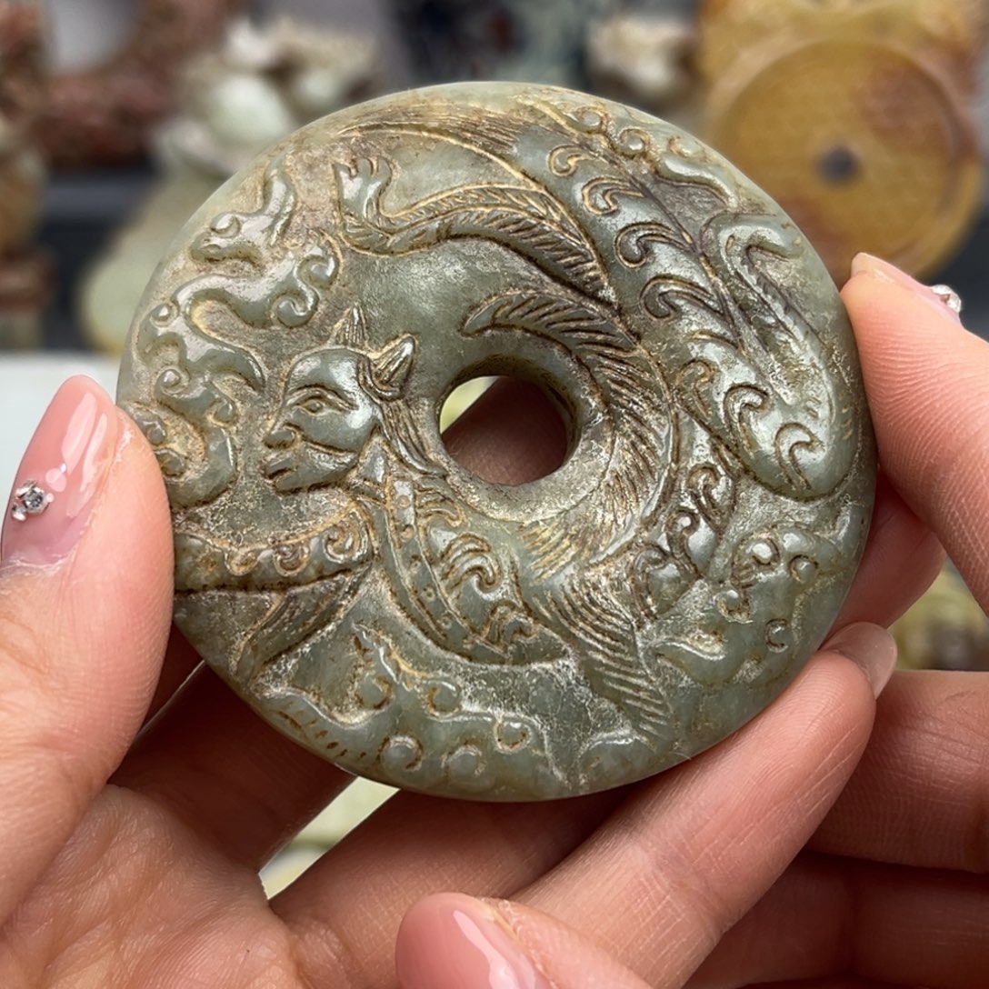 和田玉未镶嵌颈饰鉴古藏珍鉴古藏珍