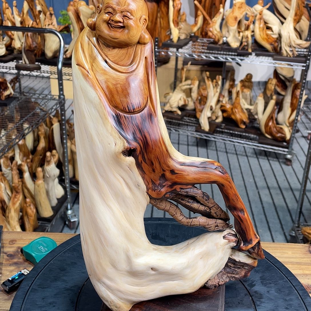 柏木（崖柏）随型艺术根雕