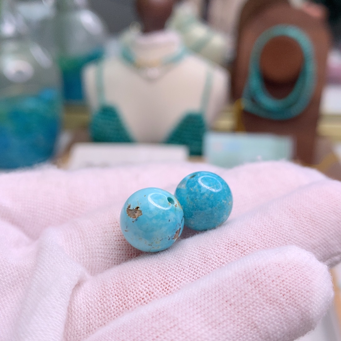 绿松石未镶嵌饰品