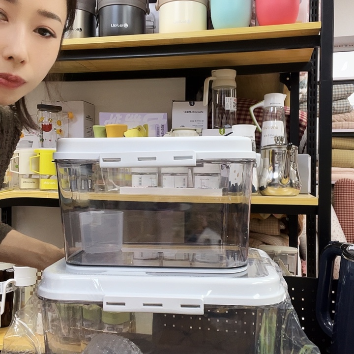 金属米桶一大一小dfggj