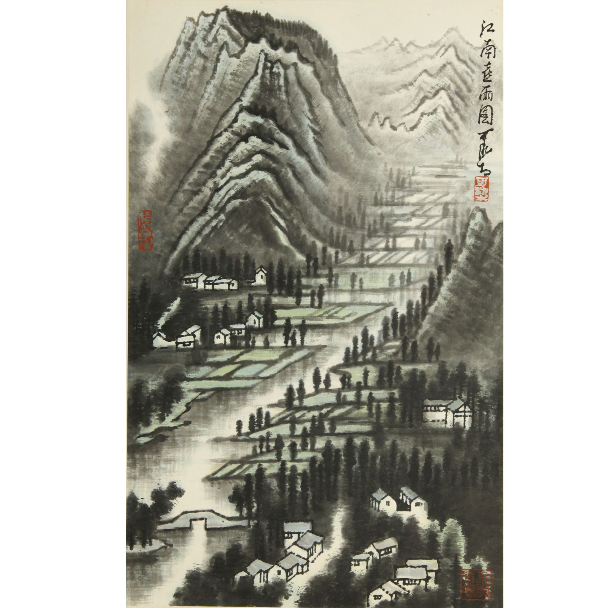 LKR  江南   纸本立轴   55×34