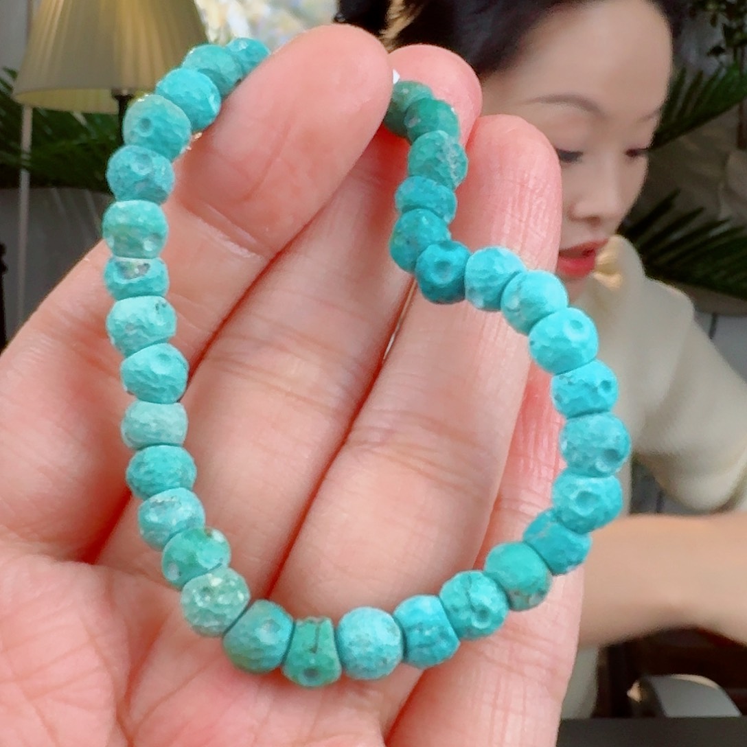 绿松石珠宝奇石未镶嵌