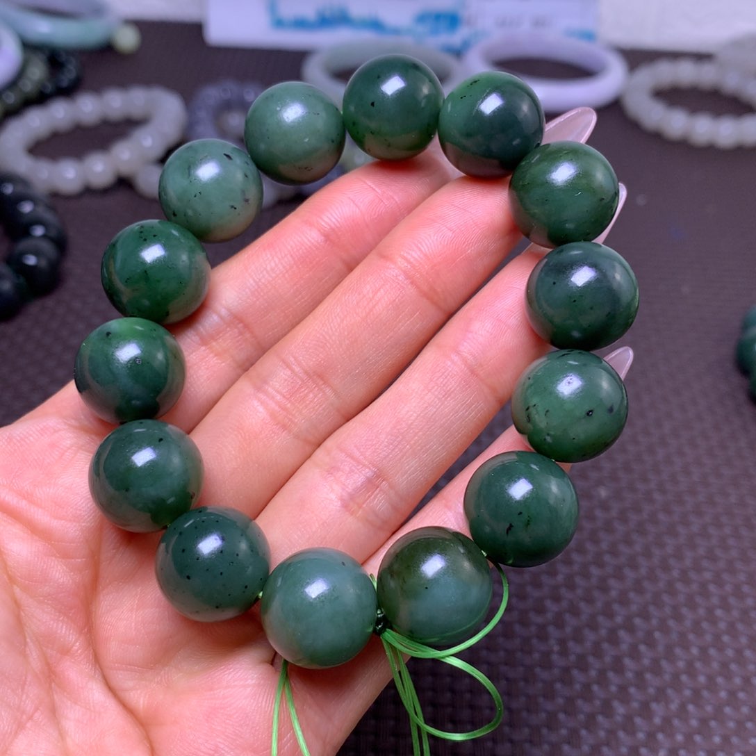 未镶嵌手串和田玉卡16