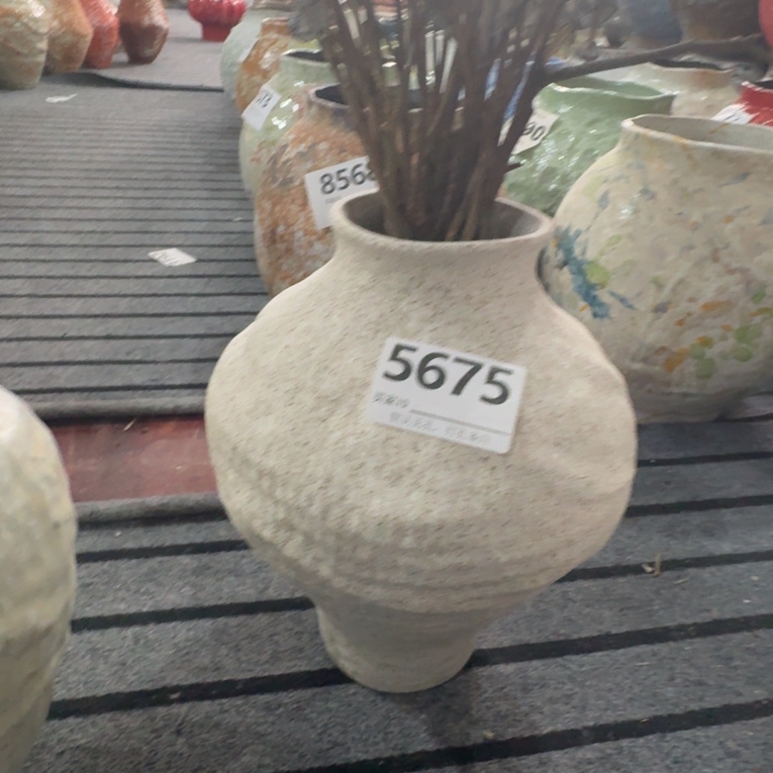 s***e摆件陶景德镇高温花瓶编码5675高28口8默认无孔