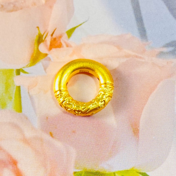 足金999 黄金金箍圈 平安圈 0.48
