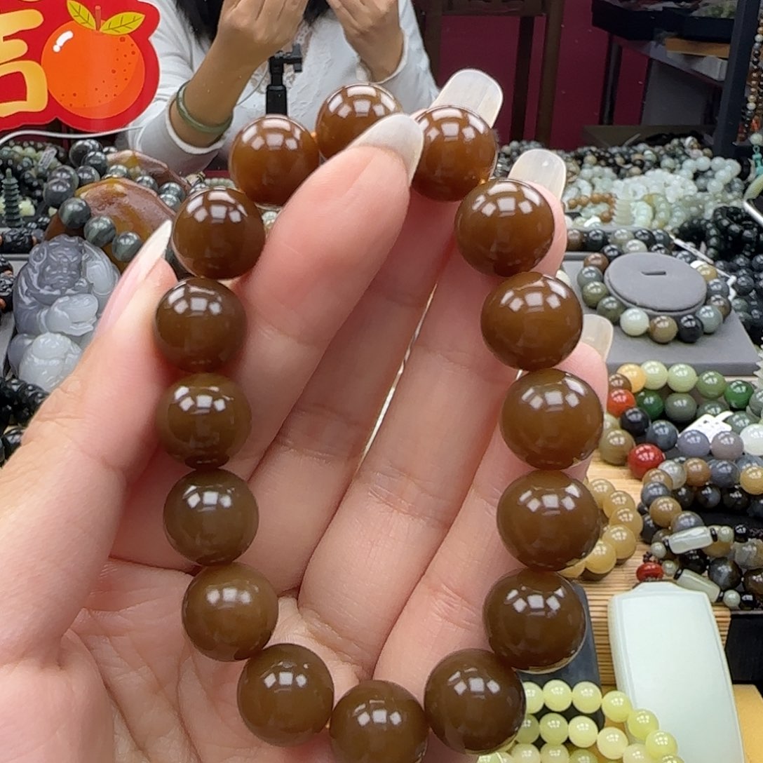 和田玉手链未镶嵌