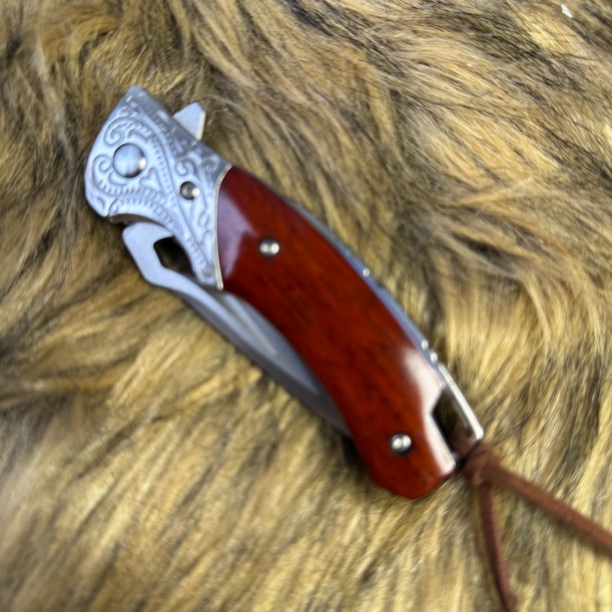 （秃鹫）奥地利M390粉末钢多功能户外手把肉刀