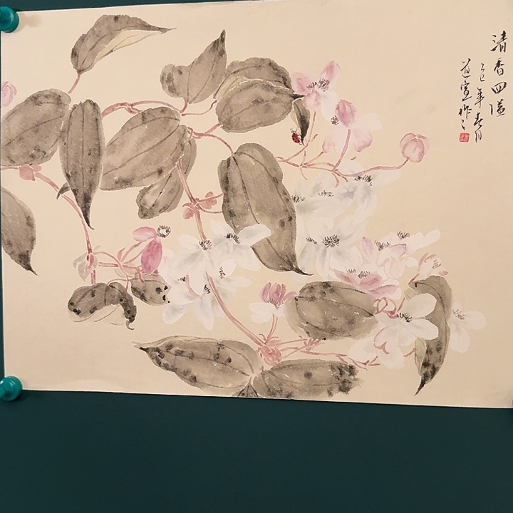 国画董老师作品画作