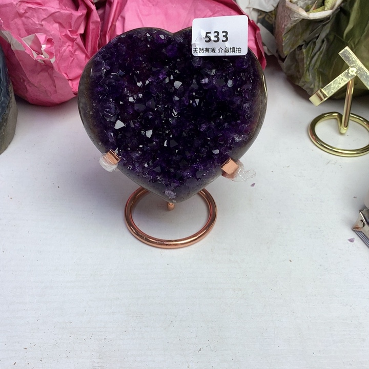 紫晶大型摆件（非配饰）未镶嵌