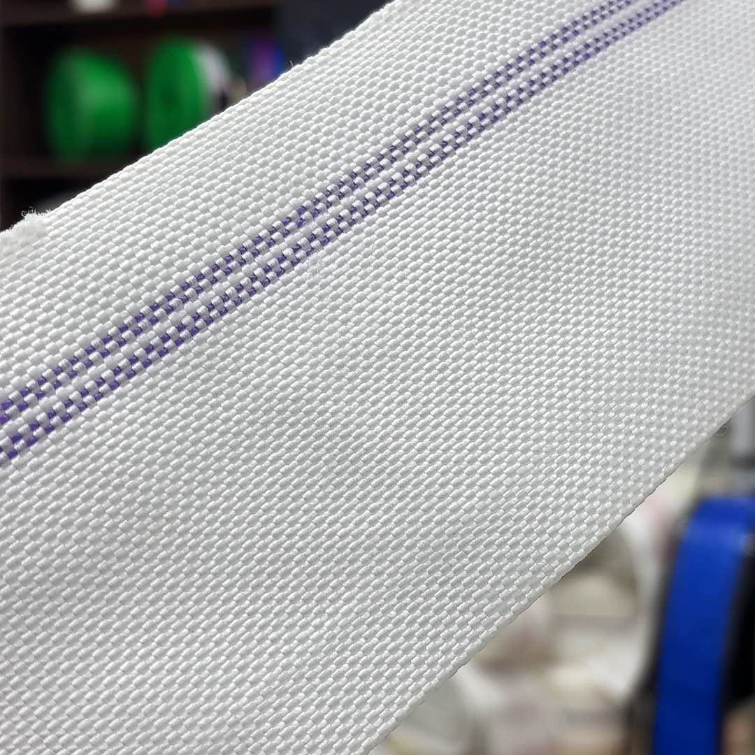 白编织2.5寸100米带接头