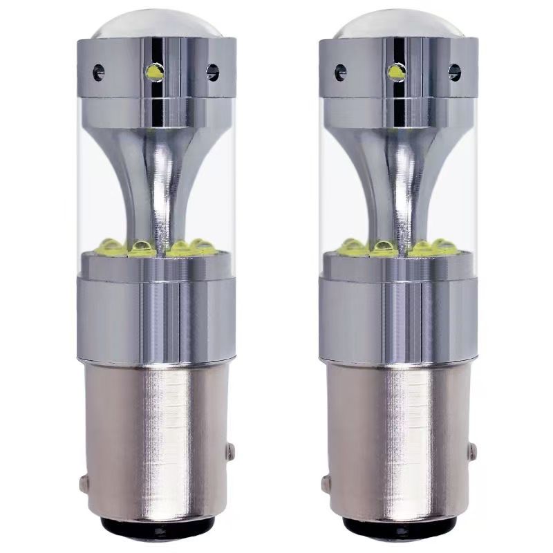 11汽车车尾灯led车载USB接口七彩渐变爆闪防追尾灯专用