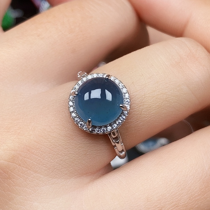 翡翠戒指未镶嵌戒指