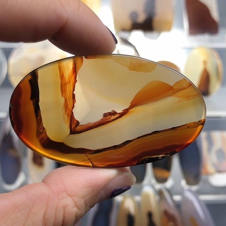 玛瑙/玉髓未镶嵌颈饰116