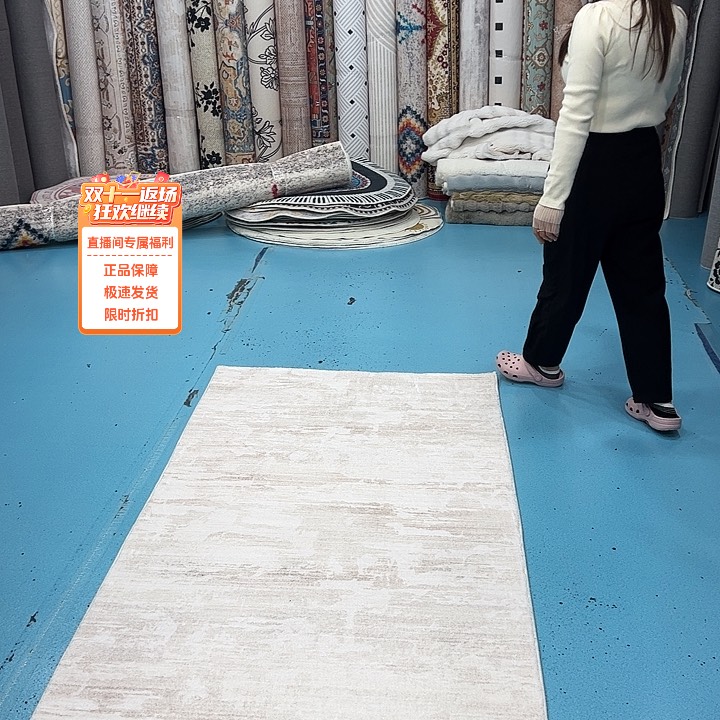 混纺100×200误差±1-3cm巨厚棉布底仿羊绒微瑕特价