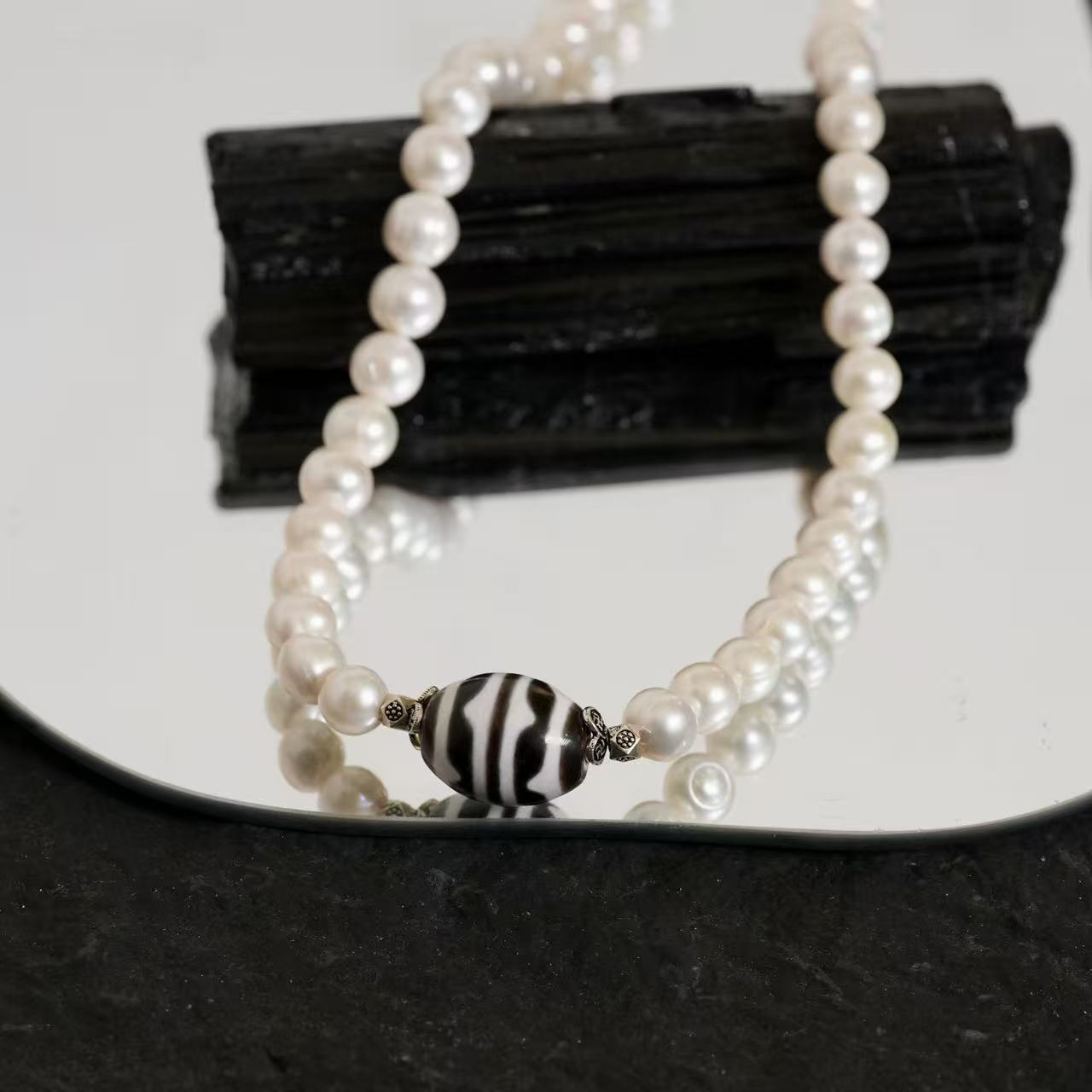 吊坠925银 【顺遂安平】心念时尚百搭小众设计男女同款项链mnx