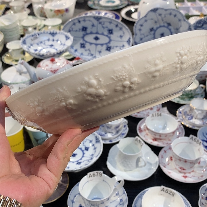 瓷片深盘深盘23cm
