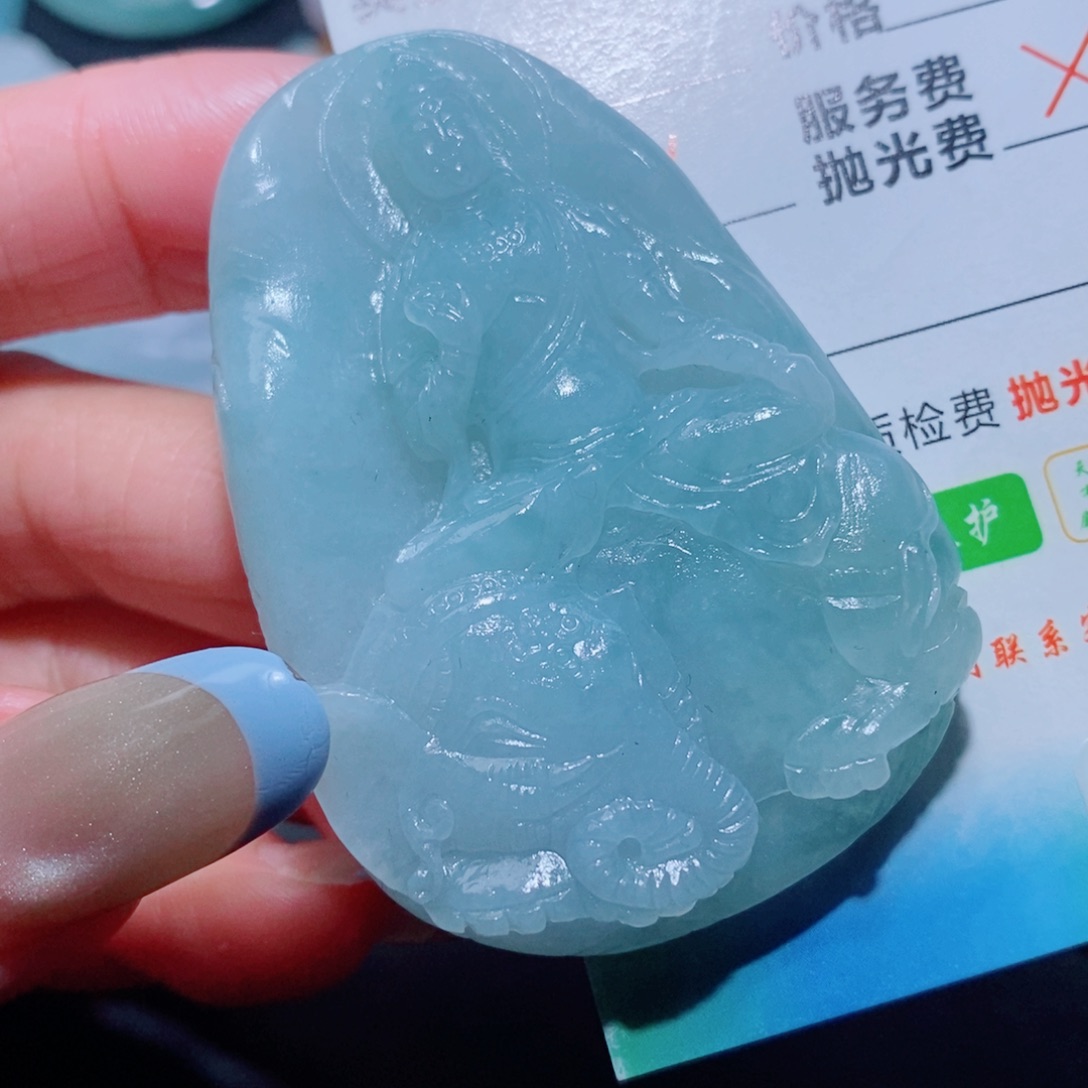 定制翡翠未镶嵌定制毛货翡翠挂件