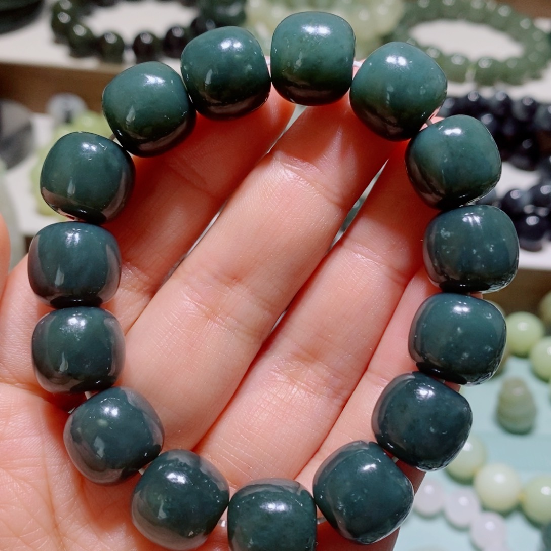 和田玉手链未镶嵌