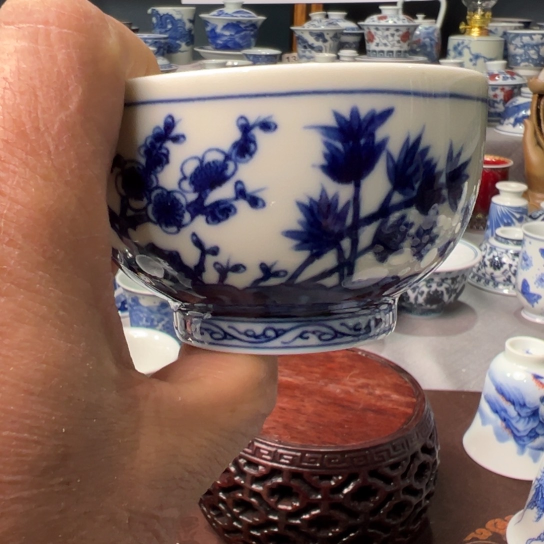 摆件景德镇青花陶瓷