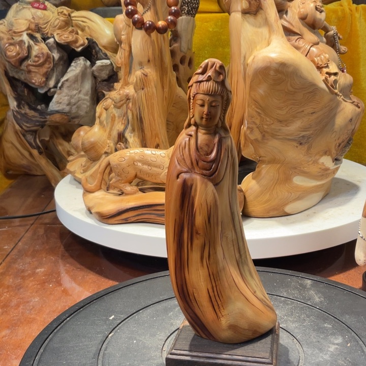 柏木（崖柏）崖柏  观音