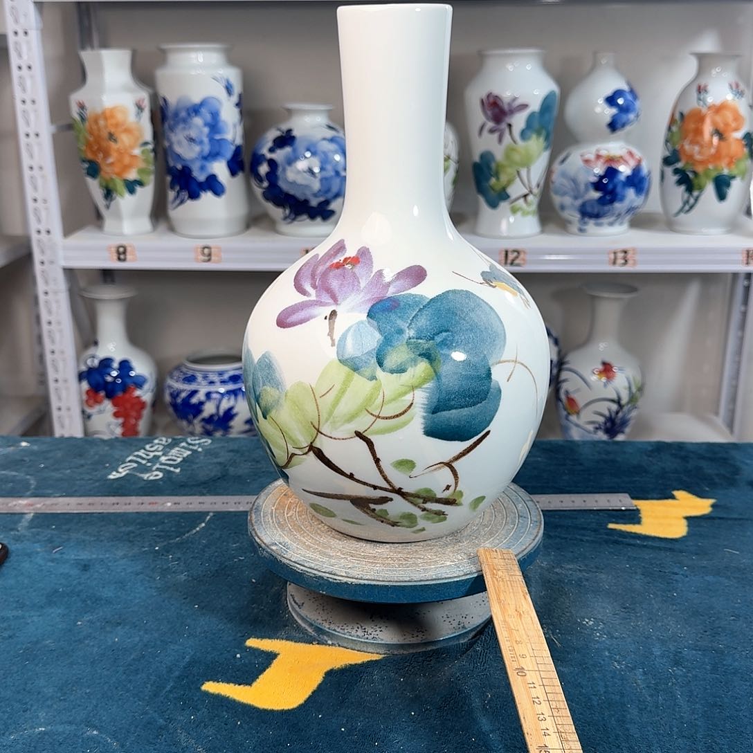 摆件景德镇陶瓷天鸟