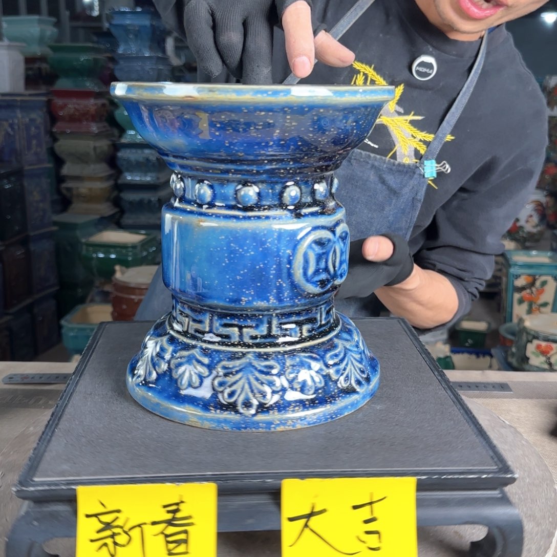 一风堂石湾花盆。