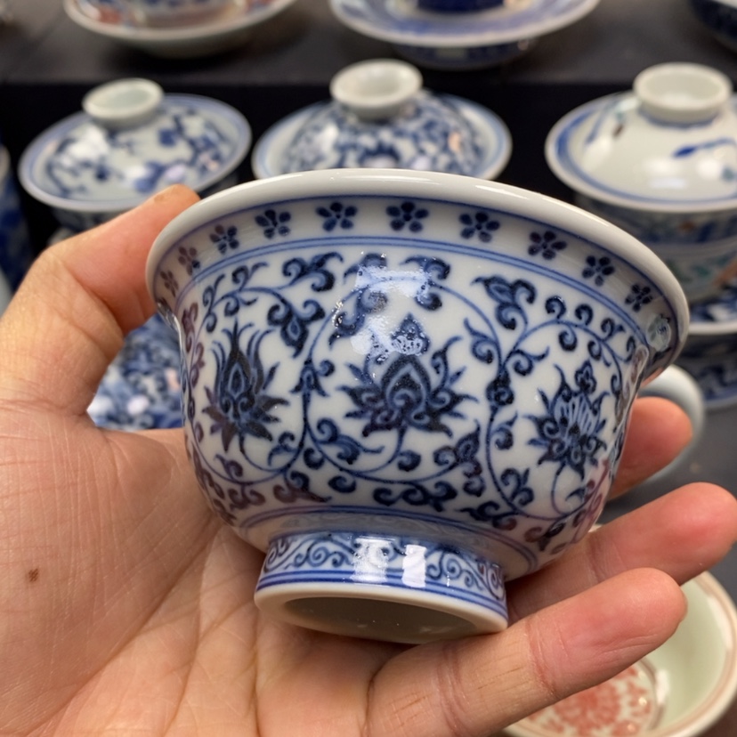 【闪购商品】景德镇青花主人杯