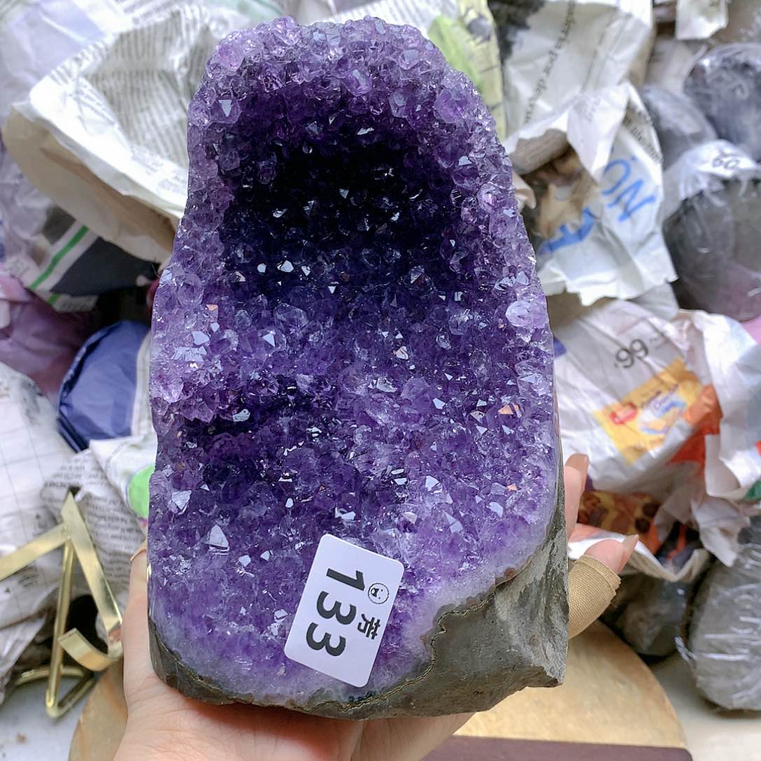 紫晶大型摆件（非配饰）未镶嵌