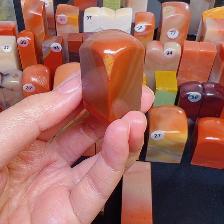 老挝石老挝精品素章